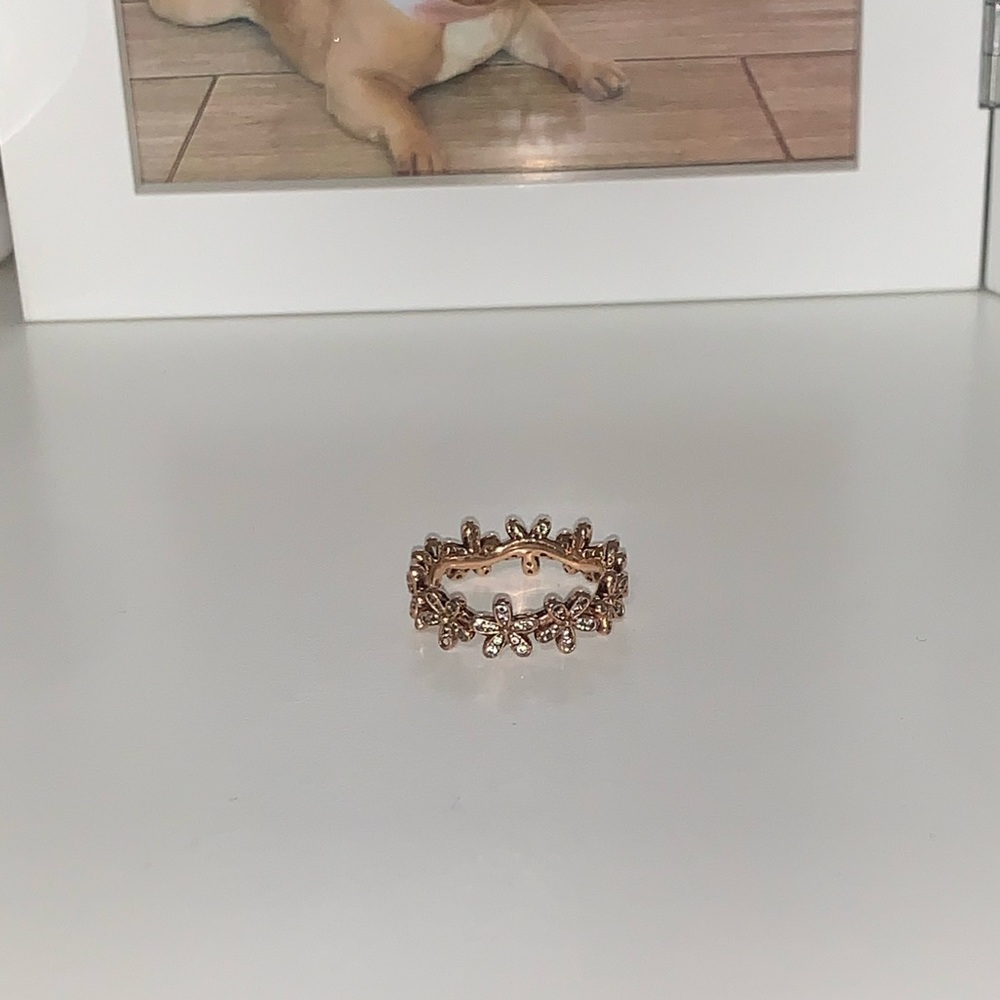 Daisy Flower Ring - image 1